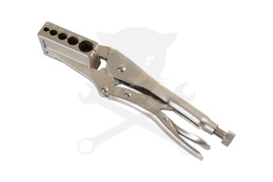 Speciális műanyagcső-csatlakozó rögzítő patentfogó