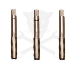 Menetfúró kézi készlet M10 x 1,5 - 3 db-os