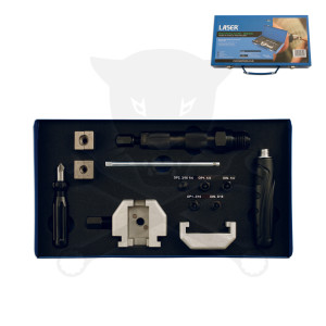 Fékcsőperemező készlet járművön is használható 4,75 + 1/4" Profi