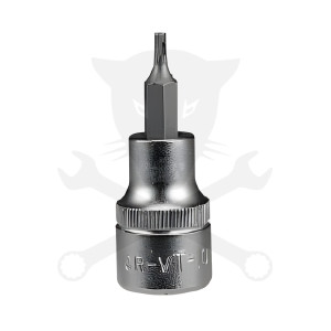 Rátűzőkulcs - crowa+bit 1/4" torx T15