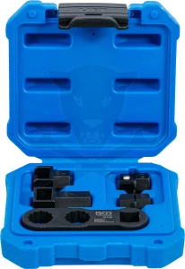 Szíjfeszítő hosszbordás szíj görgőhöz szerszámkészlet