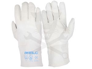 Kesztyű hegesztő, hő-lángálló- Fehér, AWI/TIG 11" - IWELD