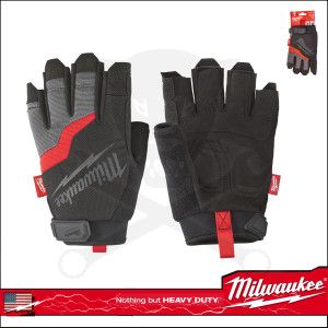 Kesztyű munkavédelmi Ujjvég nélküli 9/L-es - EN420 CE2. - Milwaukee