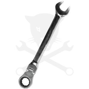 Csillag-villás racsnis-csuklós 17-es