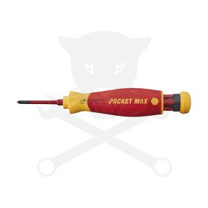 Szigetelt VDE 1000 V-os cserélhető slimBit csavarhúzó készlet 45296(SB283109040)