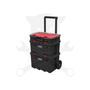 Szerszámos láda, gurulós - tárolórendszer Stack'N'Roll - KETER