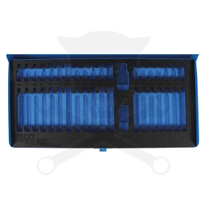 Torx-imb.- spline bit készlet 40 db-hez üres fémtartó doboz