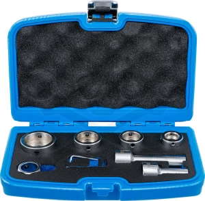 Menetfúró és menetmetsző készlet 7 darabos - BGS