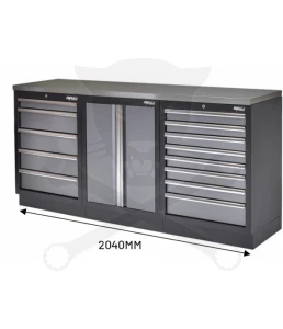 Szerszámos szekrény 15 fiókos - WORKSHOP - SP Tools