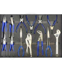 Szerszámkészlet, tálcás 13 db-os - SP Tools