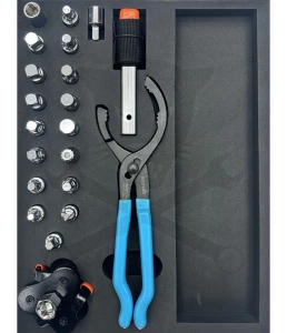 Szerszámkészlet, tálcás 28 db-os - SP Tools