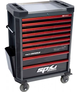 Szerszámos kocsi 9 fiókos TECH S. - SP Tools