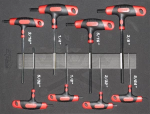 Szerszámkészlet, tálcás 8 db-os - SP Tools