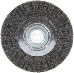 Furatos körkefe hullámos 125 mm - Klingspor (BR 600 W)