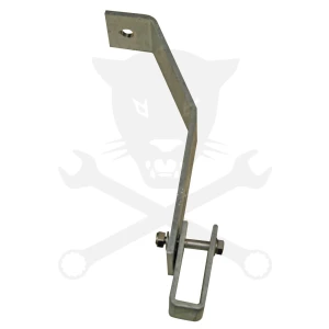 Aknalétra ACÉL létrafokoshoz fali rögzítő horganyzott - 200-250 mm