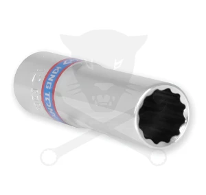 Dugókulcs - crowafej 3/8" 12 lap hosszú 12 mm KingTony