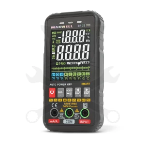 Multiméter, digitális DC 600V / AC 600V Színes - Maxwell