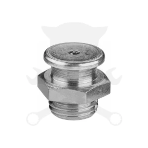 Zsírzógomb, egyenes, vezetőgyűrűs M10x1.5/16 - DIN3404