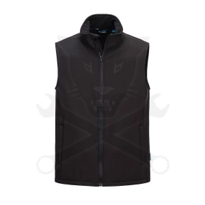 Mellény Softshell fekete XXXL GILET - Portwest