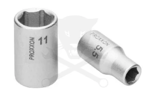 Dugókulcs - crowafej 1/4" 6 lap normál 9 mm Proxxon