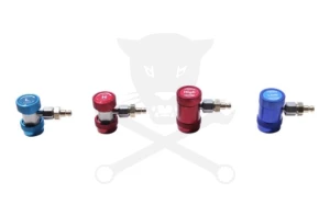 Légkondi rendszertöltő csatlakozófej készlet -