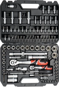 Dugókulcs készlet 1/4" - 1/2" 6 lap 4-32 mm 94 db-os YATO