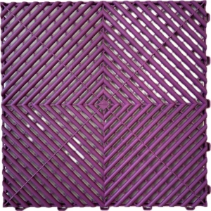 Műhelypadló - SwissDeck RibDeck Classic 33,3 x 33,3 cm - Purple Rain