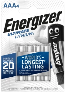 Elem 1.5V - AAA Li Energizer Ultimate Mikro AAA B4