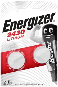 Elem 3V - CR2430 gombelem - 1 db - Li Energizer