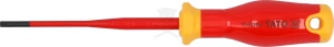 Csavarhúzó szigetelt lapos 3,5x100 mm VDE 1000V - Slim - Yato