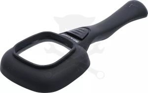 Nagyító 4x - LED világítással, D60 mm elemes BGS