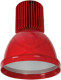 Lámpatest, csarnokvilágító 30 W - 2400 lm / 5500K - piros ELMARK