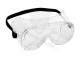 Védőszemüveg - víztiszta, teljesen zárt, gumi pánttal EN 166