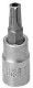Rátűzőkulcs - crowa+bit 1/4" torx, furatos TPX09