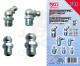 Zsírzógomb készlet 70 db-os 1/8" - 1/4" - M6x1.0 - M8x1.0 - M10x1.0 -BGS