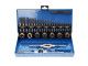 Menetfúró és menetmetsző készlet metrikus M3-M12 - 32 db-os BGS