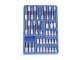Tálcás Genius rátűzőkucs készlet 1/2" imbusz, torx, XZN 42 db-os - 1/2