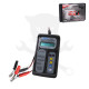 Akkumulátor teszter digitális 6/12V akkuk, 12/24V töltők tesztelésére