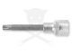 Rátűzőkulcs - crowa+bit 1/2" torx T45 hosszított