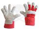 Kesztyű hasított marhabőr 11-es XXL Piros EN4133-