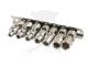 Dugókulcs - crowafej készlet 1/4" 6 lapú CSUKLÓS 7 db-os 5-10 mm -TS20