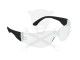 Védőszemüveg WRAP-EN166 víztiszta, fekete szárral