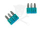 Biztosíték Micro háromlábas 15A - 25 db-os cs. - AT18-