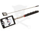 Tükör  41x62 mm teleszkópos 285-870 mm  beépített 2 db LED világítással