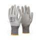 Kesztyű - vágásbiztos - PU mártott szuper vékony szürke  8/M