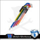 Torxkulcs készlet extra hosszú T10 - T50 - színes 9 r.- Welzh