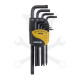 Torxkulcs "L" alakú készlet 09 db-os T8-T50 Proxxon