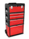 Szerszámos láda - tárolórendszer 4 az 1-ben, gurítható