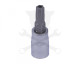 Rátűzőkulcs - crowa+bit 1/4" torx, furatos TPX20