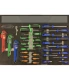 Csavarhúzó készlet  83 db-os szerszámos kocsiba - USA SERIES - SP Tools